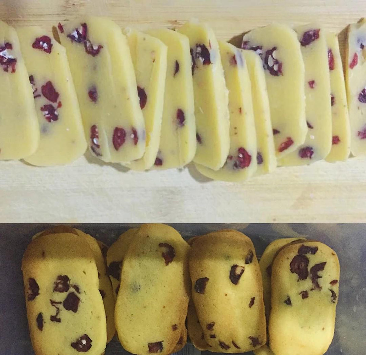 制作蔓越莓饼干，蔓越莓饼干的做法，蔓越莓饼干的制作流程丨烘焙培训