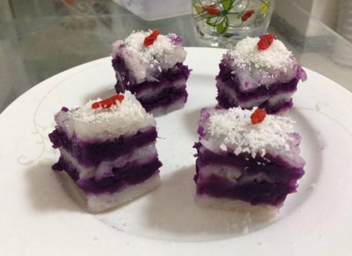 紫薯糯米卷的做法，紫薯糯米卷的制作教程丨烘焙培训